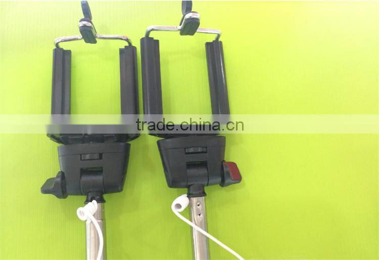 Extendable stainless steel Z07-5S selfie stick for all mobile phone monopod