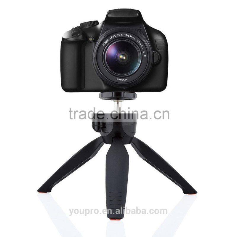 Mini Tripod,High Quality Mini Tripod Mount + Phone Holder Clip Desktop Self-Tripod for Digital Camera & iPhone 6/6 Plus