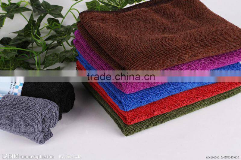 Microfiber brushed polyester fabric, Car wash cloth, microfiber Car towel