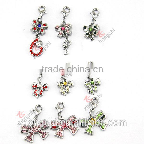 Lovely charms bracelet, colorful stone bracelet for young girl jewelry