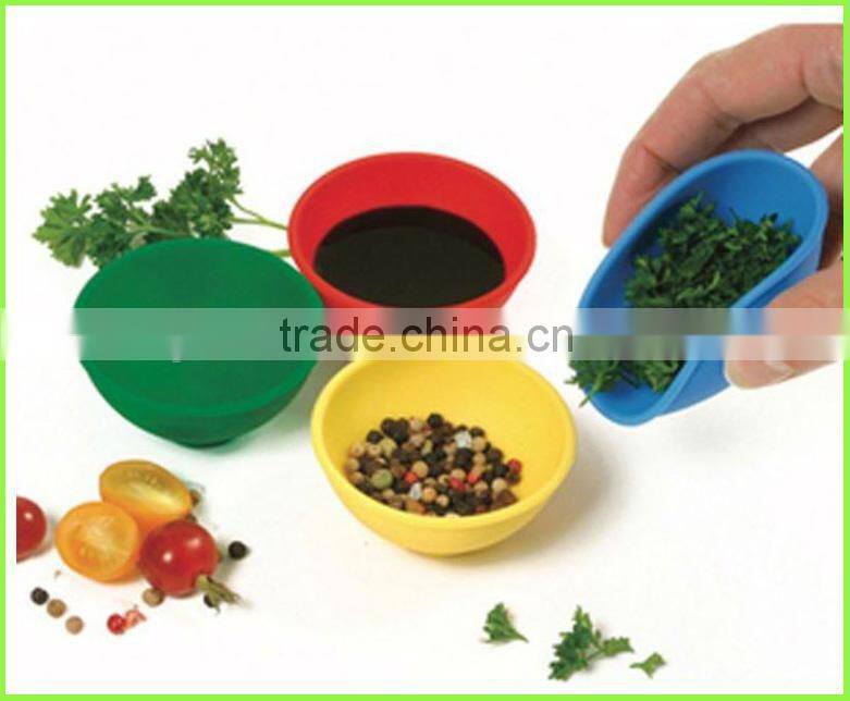 Food Grade FDA LFGB Standard Top Quality Wholesale Silicone Spices Bowl