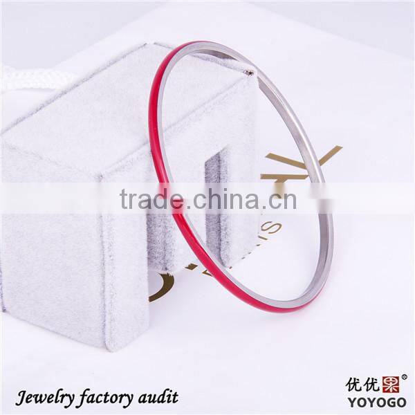 2014 Thin Stainless Steel Fashion Metal New Arrival Alloy Bracelet