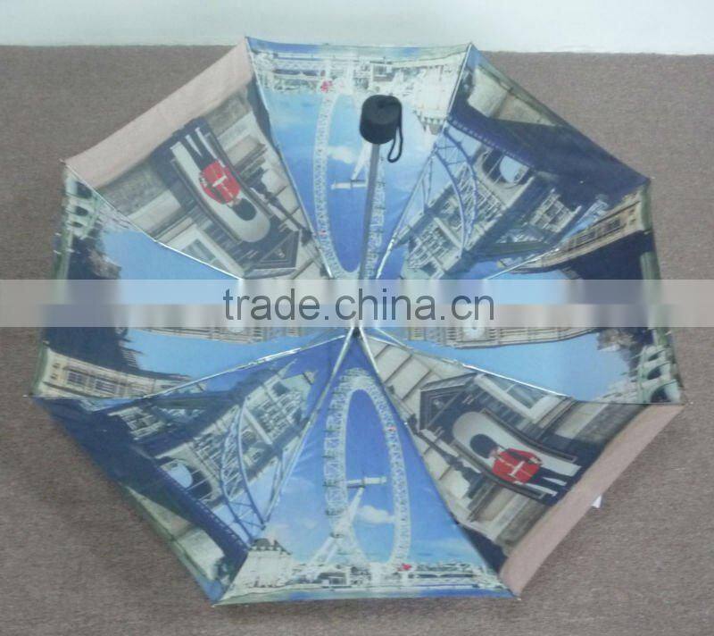 Heat transfer printing umbrella