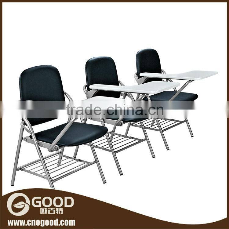 Best Selling New Style Small Folding Chair with Writing Pad B0079
