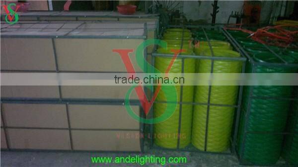 6m height lighted coconut tree lighting for Christmas decoration