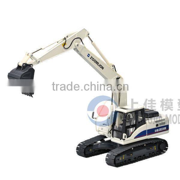 1: 43 Zoomlion diecast excavator model,scale excavators,excavator diecast