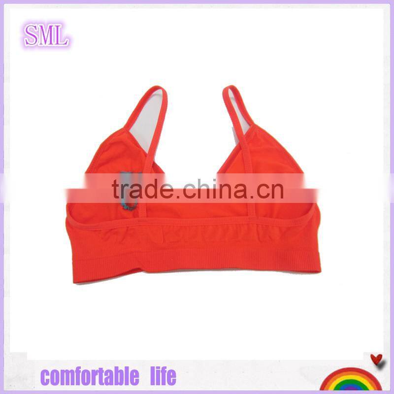 Cheap soft comfortable seamless small girls in bra bra