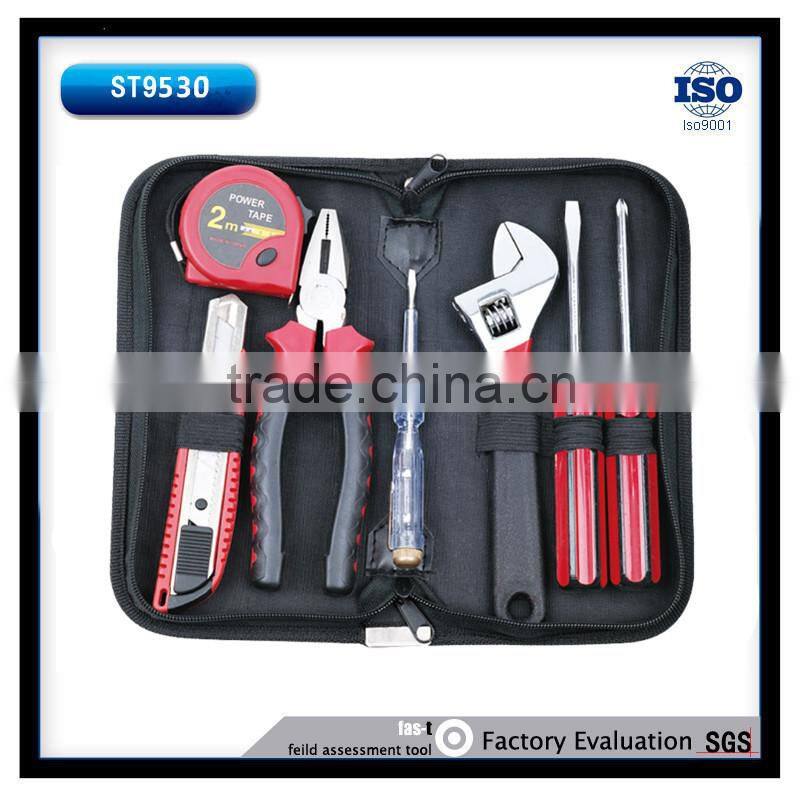 8pcs home use zipper bag household hardware tool bag