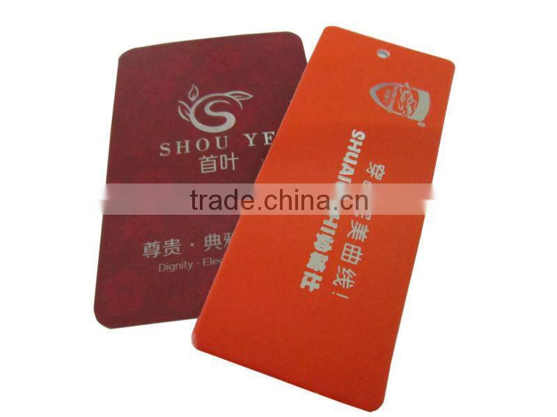 2015 Factory Price Hot Stamping CYMK Clothing Label Printing