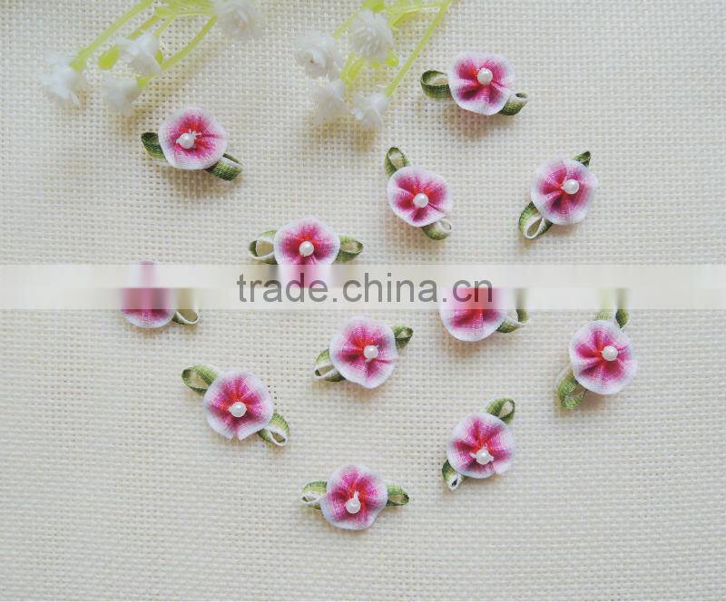 Wholesale handmade ribbon flower / designs of ribbon flowers