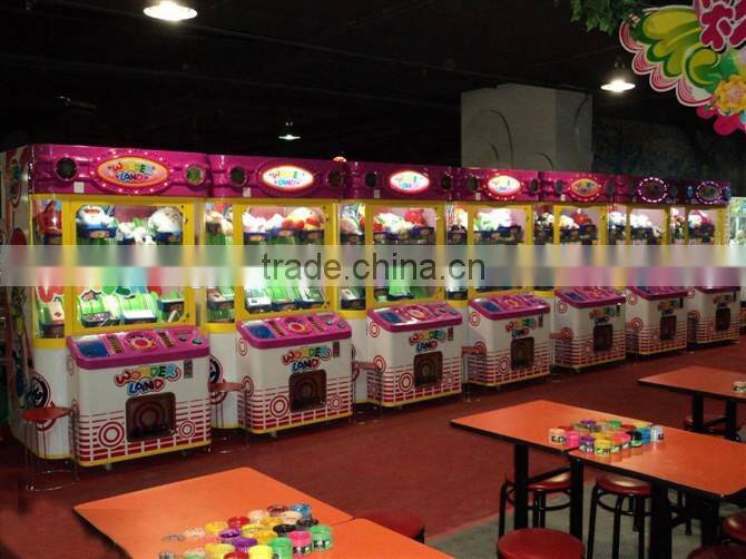 wander land game machine high arcade toy gift game machine hot sell vending gift game machines