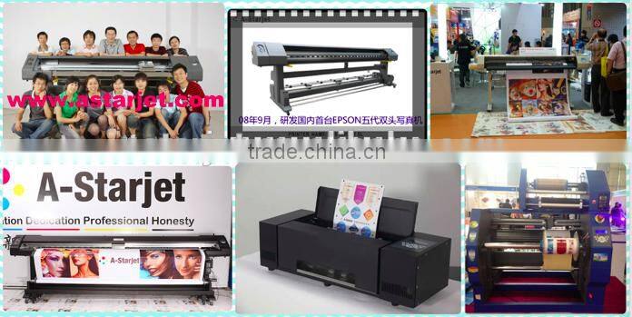 Large format textile dye sublimation printer