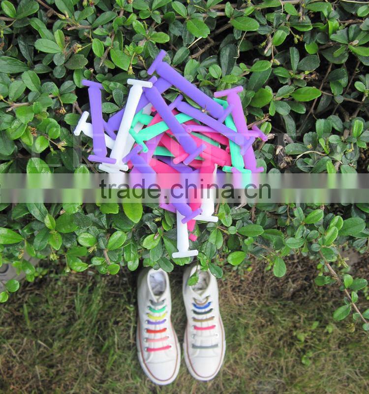 2016 new hot super popular selling best flat elastic no tie lazy shoelaces