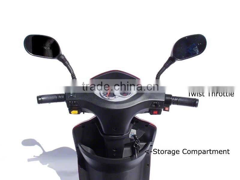 Mobility 500W 48V 3 wheel handicapped scooters for elderly with rear basket