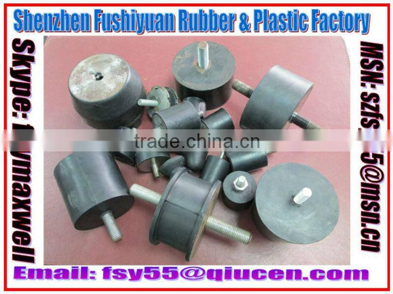 Rubber Bonded Metal Part / Rubber Boned Part / Custom Rubber Metal