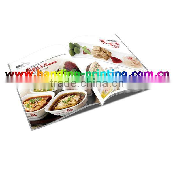 Softcover Restaurant magazine printing