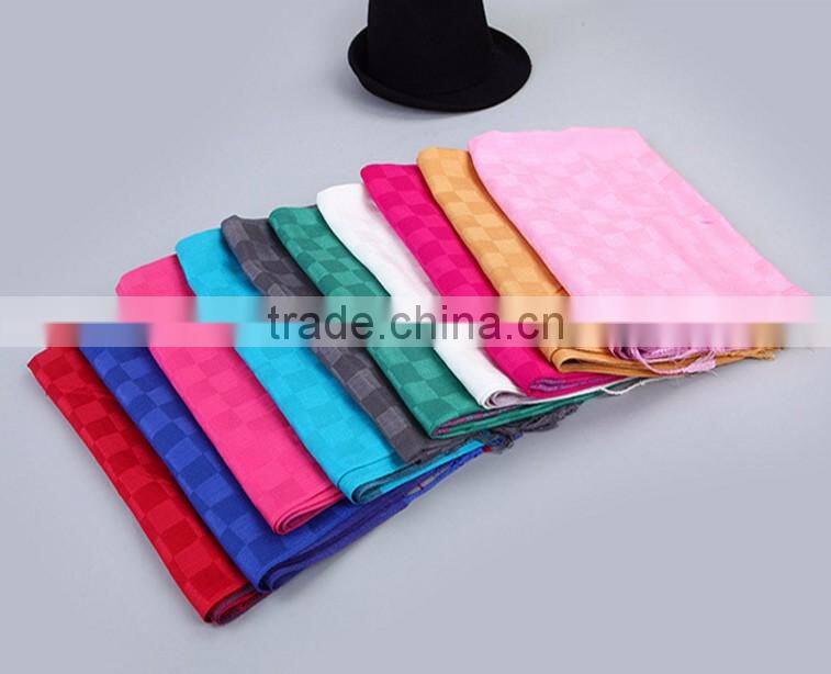100% Cotton Jacquard Fancy Quality Women Ethnic Shawl Scarf Muslim Preyer Hijab Dress Wraps
