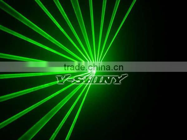 portable single green laser beam effect light