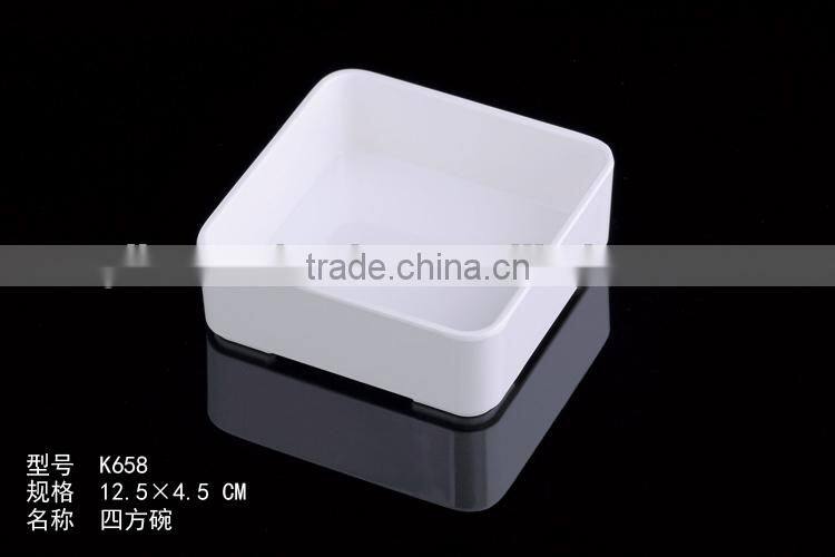 100% mealmine A5 top food grade 12.5*4.5 cheap unbreakable melamine chinet plates with custom print