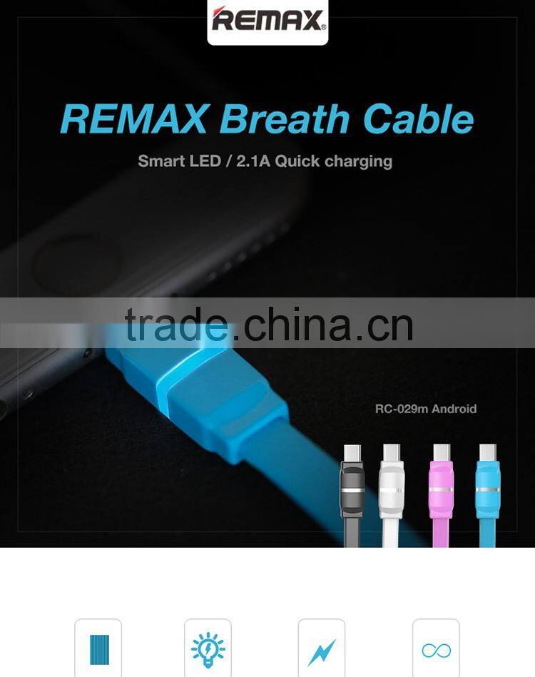 REMAX Breathe micro USB cable for Android Phone