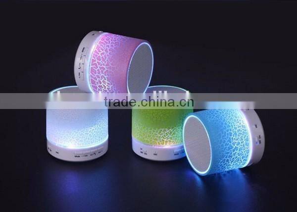 Factory price bluetooth led speaker light with am fm radio
