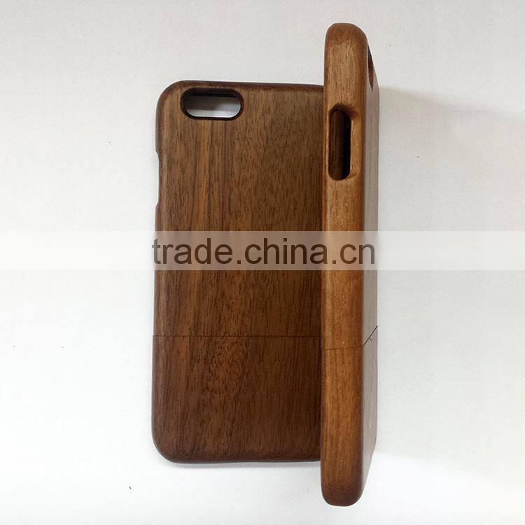 2015 Real wood phone case for iphone 6s plus,for iphone 6s plus case wood