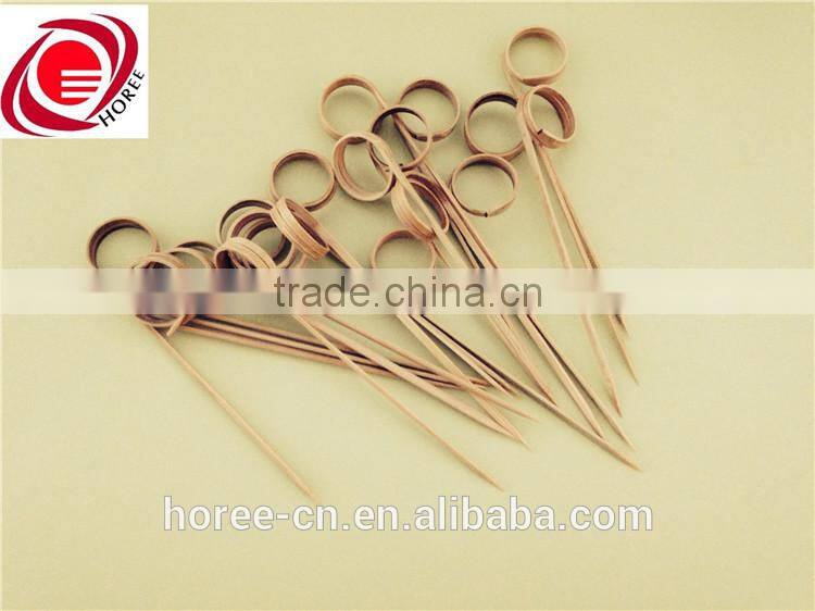 finger type bamboo fruit fork for wholesale