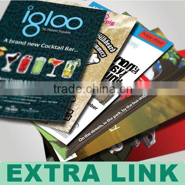 Hot Selling Cheap Custom Creative Full Color A4 A5 Flyer Printing(14th-year printing experience)