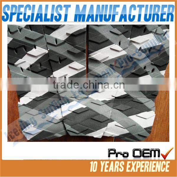 Different pad constructions top-end quality surfboard traction pad/Surfing grip pad stomp pad