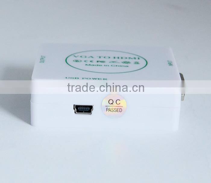 1080P Audio synchronization with Video Converter Box VGA TO HDMI Converter