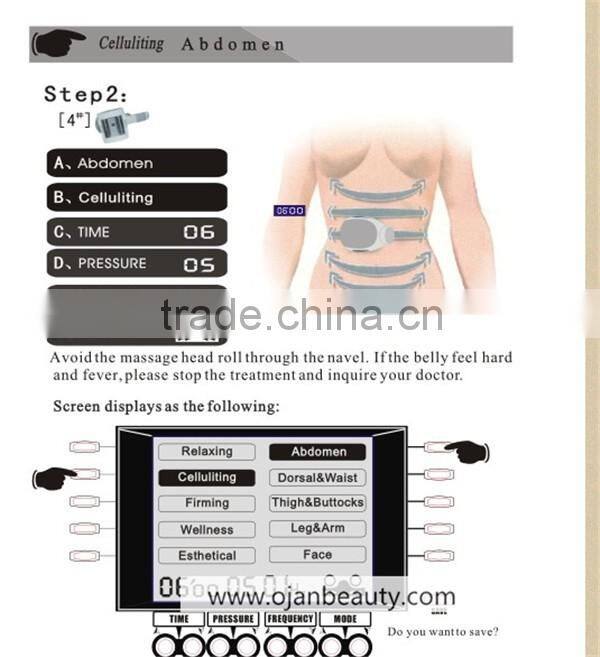 Body optimizer cellulite skin care radio frequency