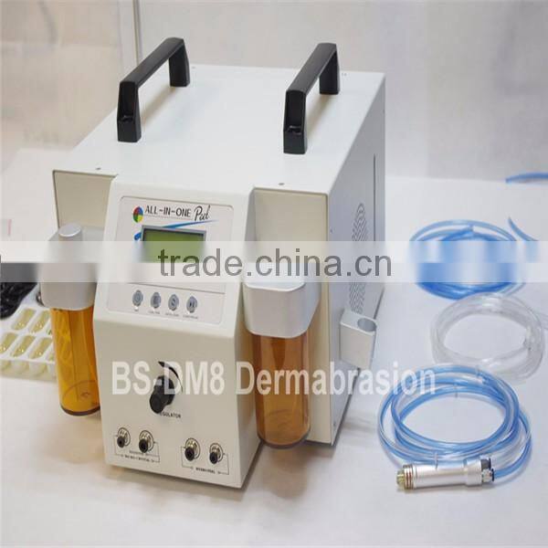 Microdermabrasion crystal and diamond dermabrasion machine