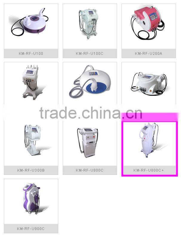 KM-RF-U800C+ multifunction beauty salon machine for slimming and skin care