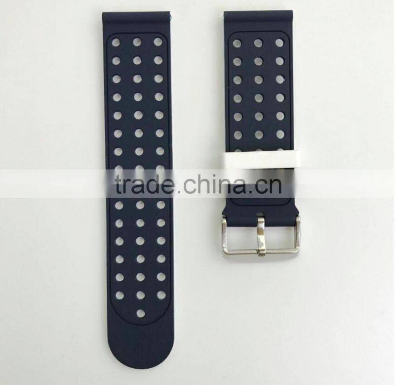 Double Color Men Women Sport Watchband Silicone Rubber Strap Watch Band For Samsung Gear S3 Replacement Watchbands