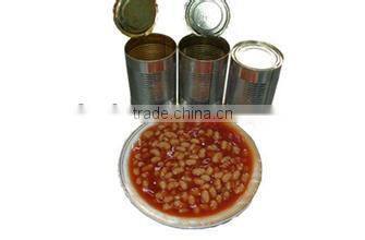 Chinese canned white kidney beans in tomato sauce