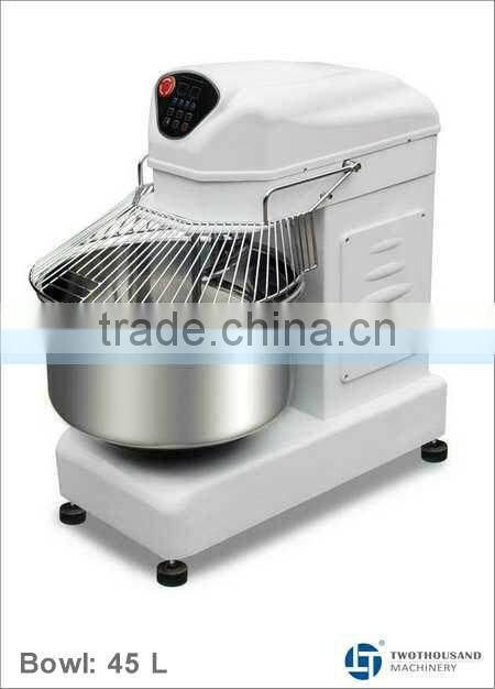 Pizza Dough Mixer - 45 Liters, Digital Control, Double Speed, CE, HS40BD