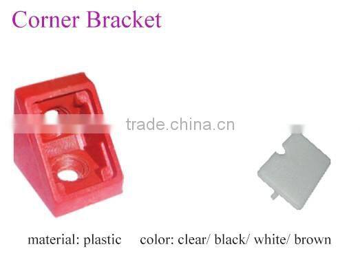 various types cabinet plastic angle code corner connector for furniture