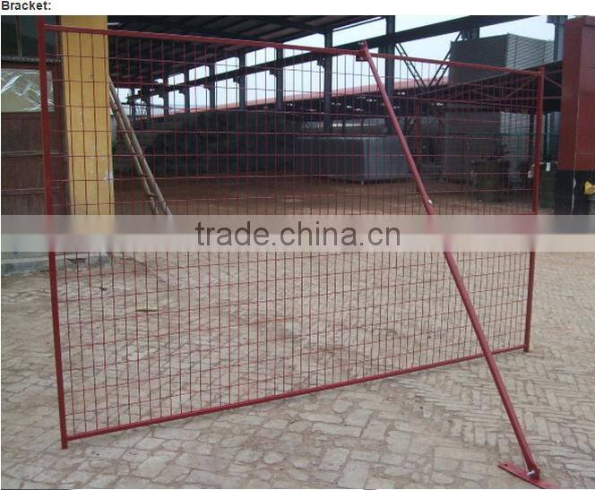 9.5'-10' height Canada type temporary fence panel for construction site