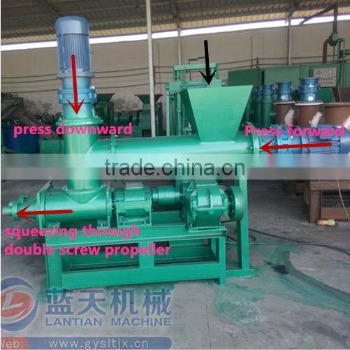 Stable Performance Rice Husk Charcoal Extrude Machine Briquettes Making Machine For Sale