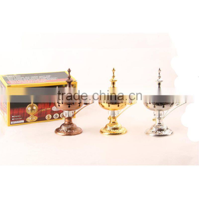 Incense Burner Fragrance Lamp Unique Design With Decorative Stone Wf-016-1