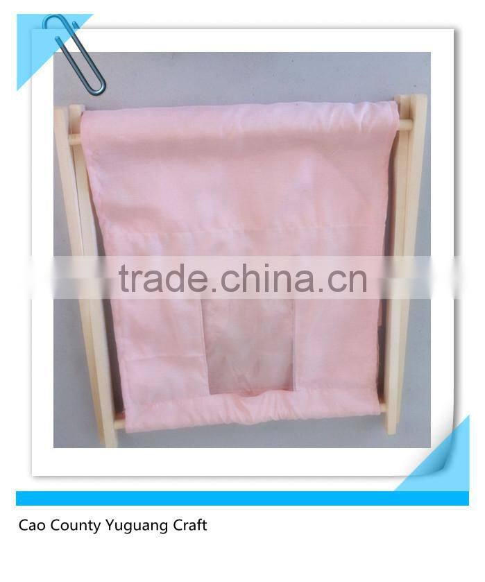 decorative pink wooden magazine rack