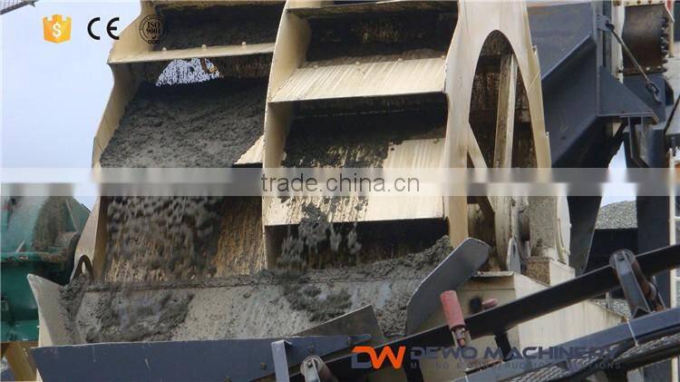 50-100tph Industrial Sand Washer Equipments Used for Sand Purity
