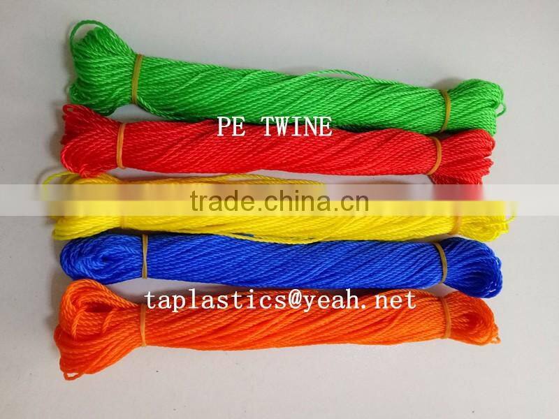 1.5mm green fishing pe nylon monofilament twine
