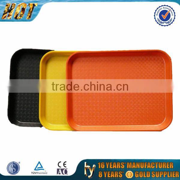 Colourful Plastic Serving Tray for hotel and restaurant