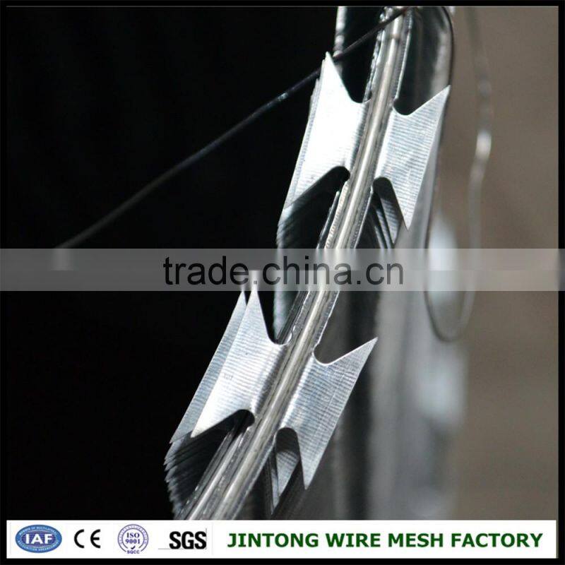 cbt-60 450mm coil diameter concertina razor barbed wires