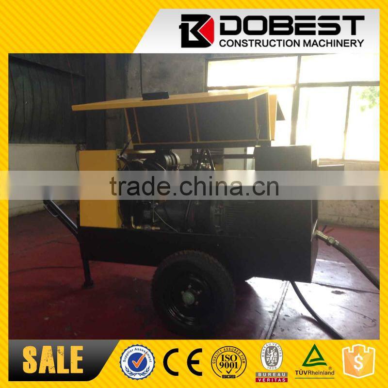 Chinese KAISHAN Diesel Driven Portable Screw Air Compressor LGCY-6/7