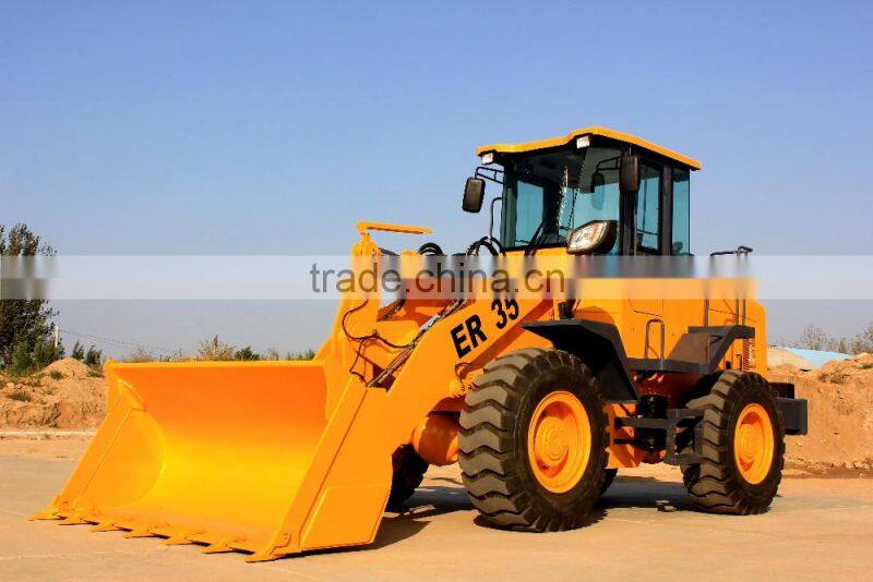 Everun 2017 new design 3.5ton mini wheel loader for sale