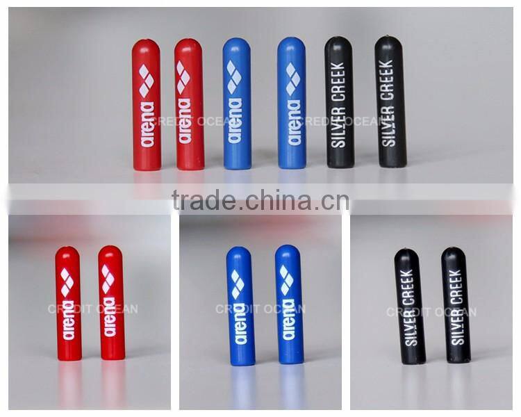 custom log plastic end cap for shoelace