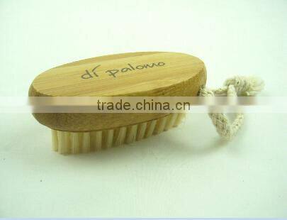 Natural Boar Bristles Wooden Nail Brush