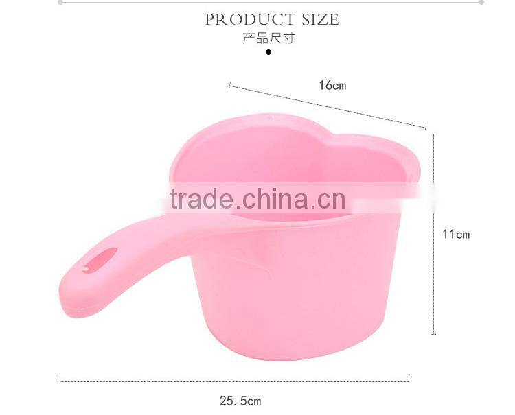 Heart-shape water ladle--pink